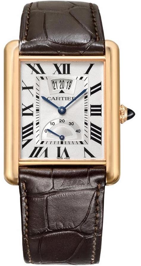 cartier tank watches men|authentic cartier tank watch.